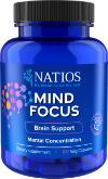 NATIOS Mind Focus, 60 veganských kapslí